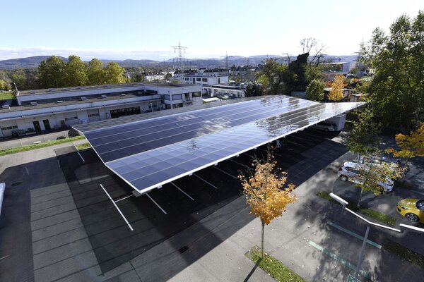 Solarparkplatz