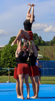 Gymnastik-Gruppe