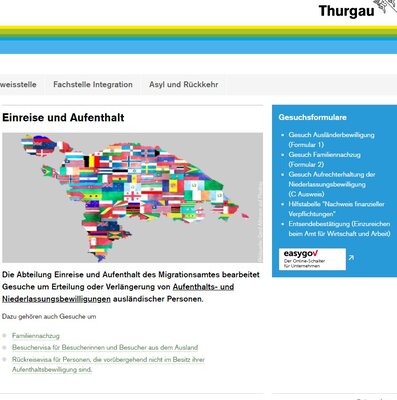Homepage Migrationsamt