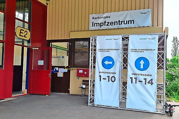 Impfzentrum Weinfelden