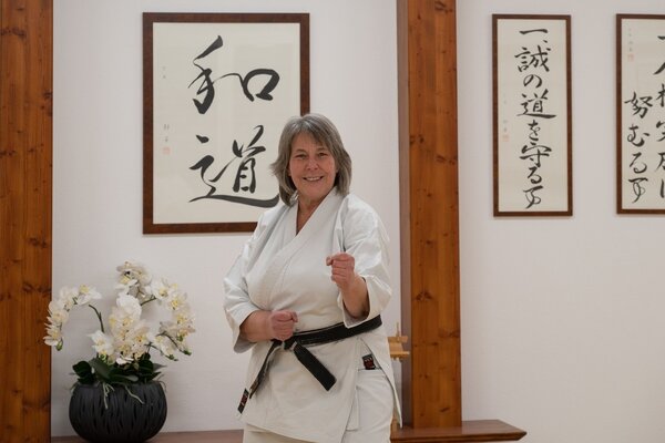 Karate Rentnerin