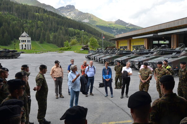 Regierungsrat Besuch