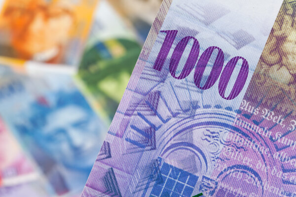 Swiss francs currenency  from switzerland - 1
