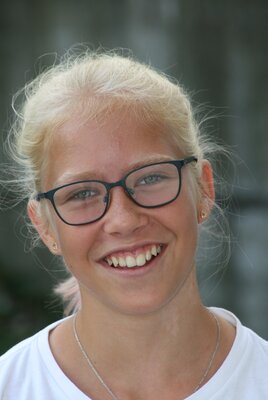 Amelie als Sekschülerin