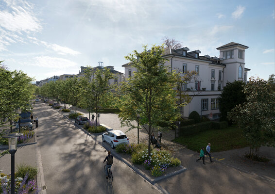 hauptstrasse-nord-blickrichtung-helvetia
