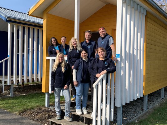 redwebTeam Camping Fischerhaus