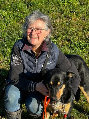 Unvermittelbare Hunde fanden bei Margrit Geissler einen Lebensplatz.
