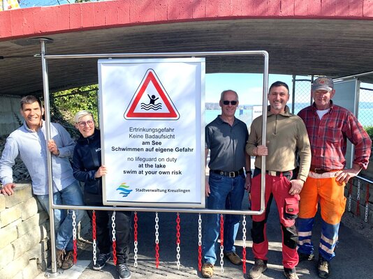 redwebTeam H?rnli_Tafel Seezugang