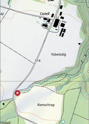 Treffpunkt: Parkplatz Panzersperre. ⋌zVg