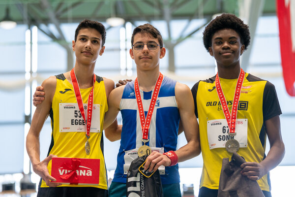 Leichtathletik Schweizermeisterschaften Halle Nachwuchs 2024