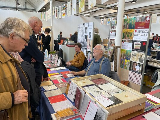 Buch- und Druckkunst-Messe vom 15. bis 17. November 2024 in Frauenfeld