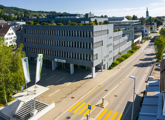 redwebMedienbild Hauptsitz TKB Weinfelden