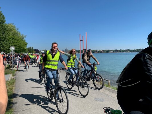 Zweites grenzüberschreitendes VeloPicknick