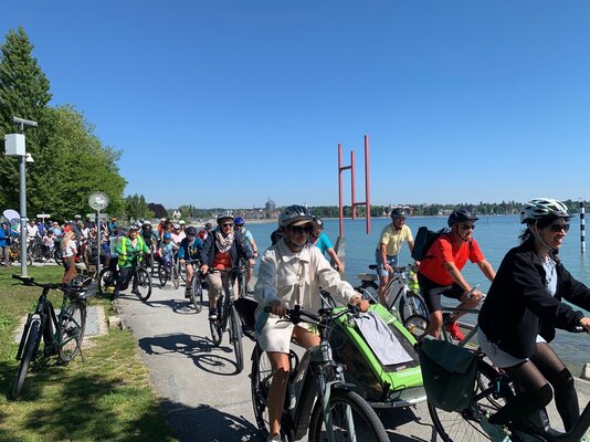 Zweites grenzüberschreitendes VeloPicknick