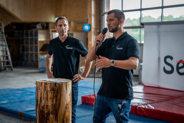 Christoph Walter (l.) und Jean-Pierre Bornhauser der Geschäftsleitung. ⋌zVg