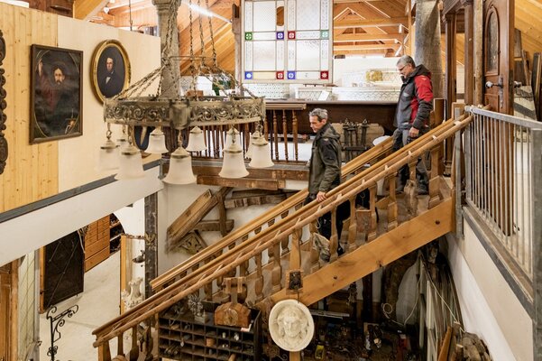 Das Historische Bauteillager in Schönenberg a. d. Thur. ⋌zVg
