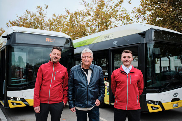 redwebPeter W?spe, Stadtrat Ernst Z?lle und Kevin Stiplo