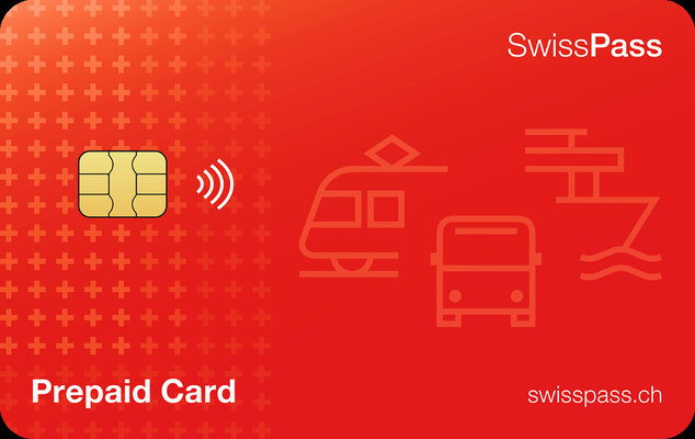 redwebPrepaid Card Swisspass